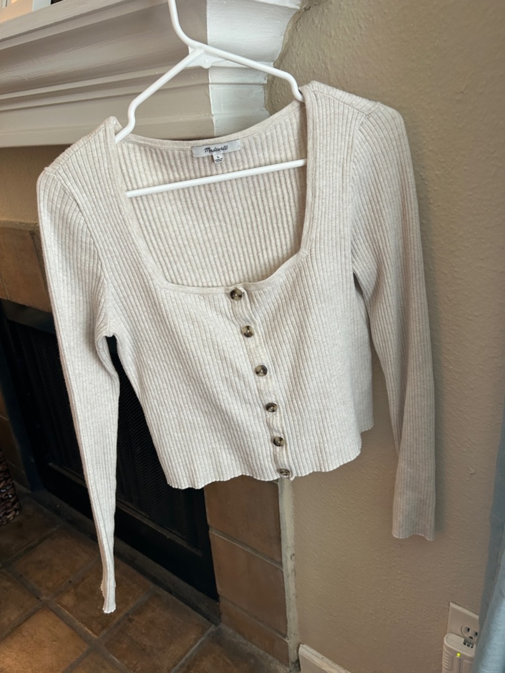 Madewell Crop Sweater